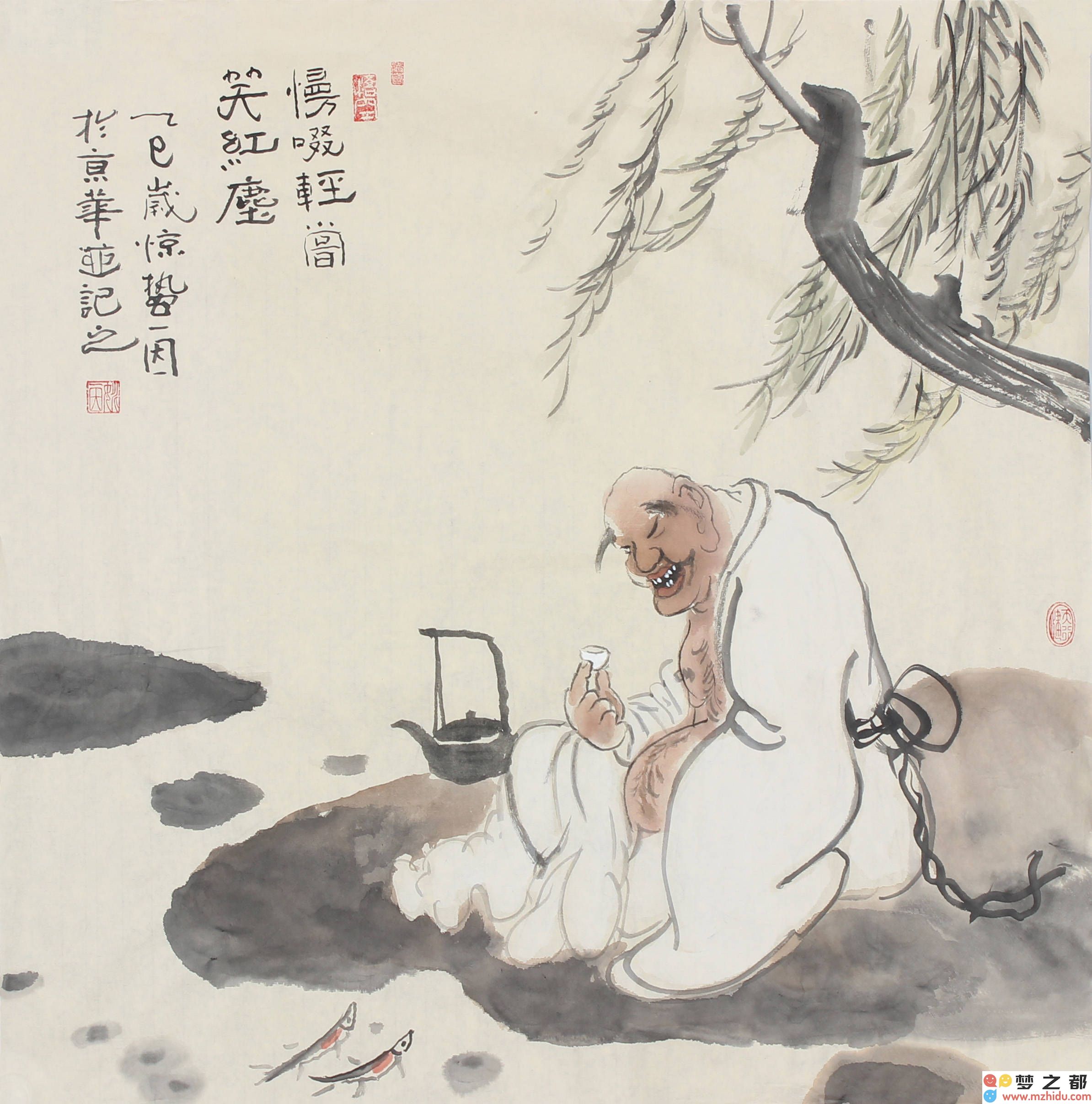 姚一携禅意画作开启全球巡展之旅，诚邀您共同领略禅美艺术的独特魅力！