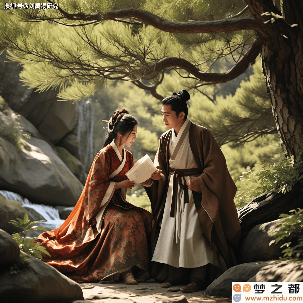 刘禹锡笔下的瑰丽仙境与真挚友谊：元白情深，酬和之作情感洋溢