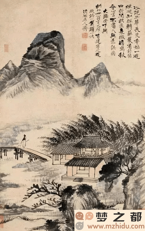 石涛画作