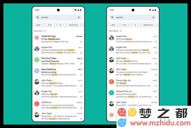 谷歌推出智能化升级，提高 Gmail 邮件搜索效率，帮助用户更快找到所需信息