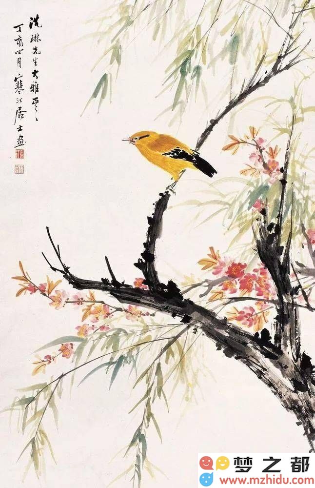 国画花鸟技法揭秘：依靠“写花出枝”口诀让你的作品更显生动与灵动!