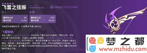 原神飞雷之弦振满级属性解析-全面战斗策略及技巧全网整合