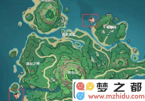 原神花鳉在哪钓地图