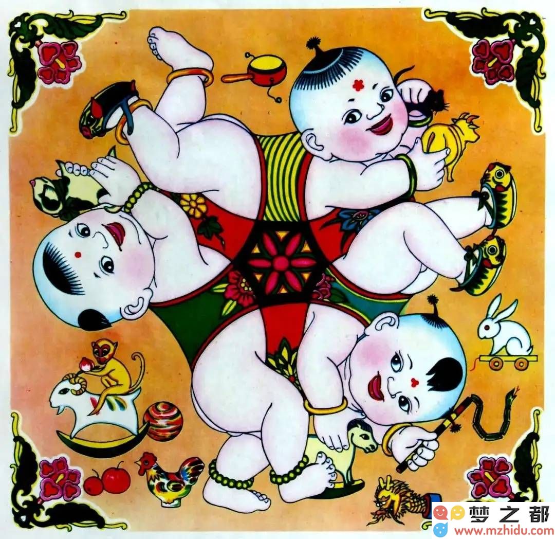穿越历史的年画艺术：每一幅作品皆是民间文化的珍贵遗产与独特风貌