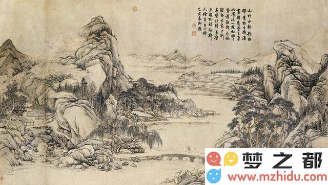 张宗苍山水画：墨香四溢，书写清代艺术史上光辉灿烂的一页