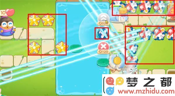 保卫萝卜4夏日垂钓第3关通关攻略