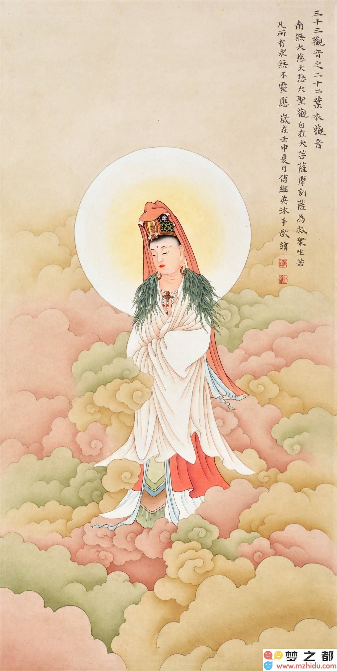 工笔画：细腻线条勾勒出神韵，色彩渲染出东方美学的独特韵味与意境