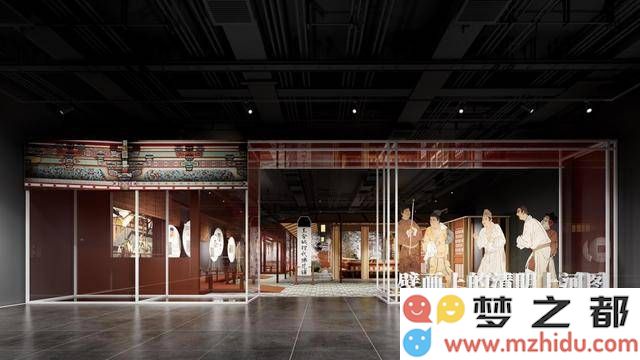 高平开化寺数字艺术展在中国建筑科技馆盛大开启,宋代建筑与壁画完美“复活”!