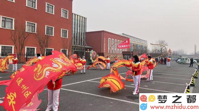 永乐店镇欢庆新春民俗文化盛典,春联送福字渗透浓浓年味