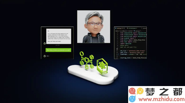 英伟达在2023 CES 展会上全面推进 AI 助手以及类人机器人的发展与应用