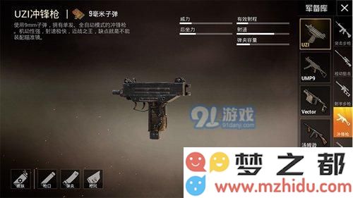 和平精英冲锋枪排名一览