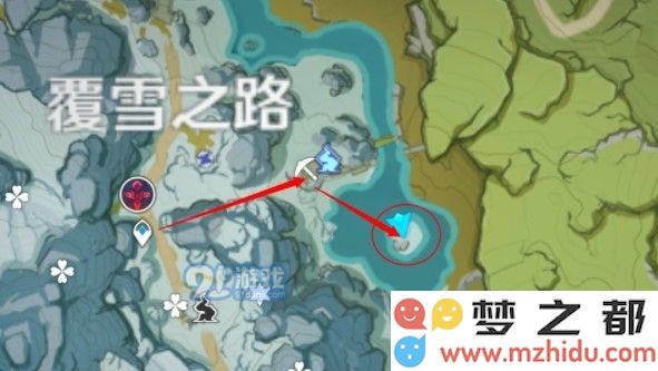 原神雪山三个匣子攻略 龙脊雪山三匣子全收集路线攻略[多图]图片3