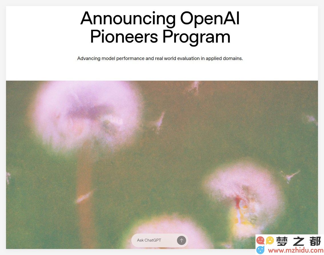 OpenAI 推出先锋计划，旨在重新定义人工智能模型的评估标准与方法