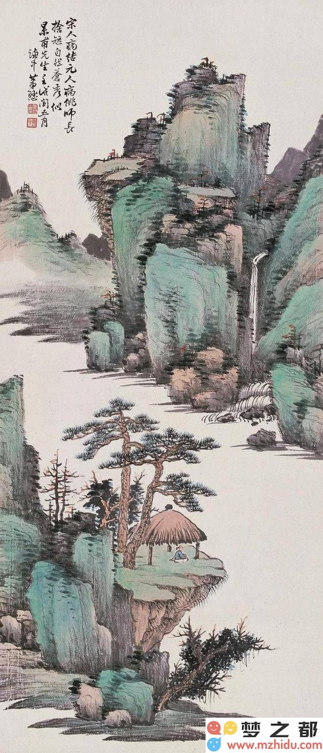 萧谦中：在艺术中感悟生命，山水画蕴含万千天地，笔墨之中流露出细腻与深情