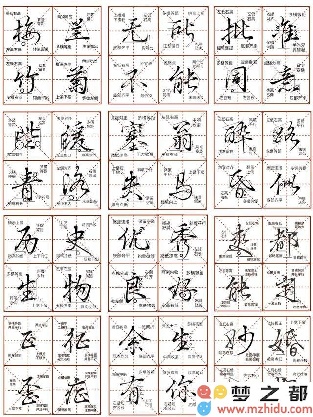 行楷书法全面指南，从零基础轻松掌握书写技巧，告别书写难题！