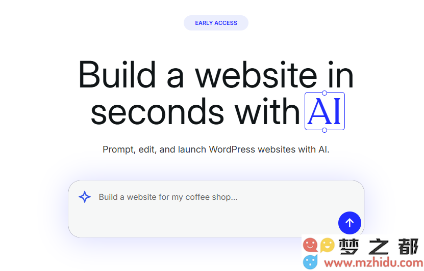 全新WordPress AI网站构建工具震撼发布：轻松一句话就能创建个性化网站，无需任何技术基础！
