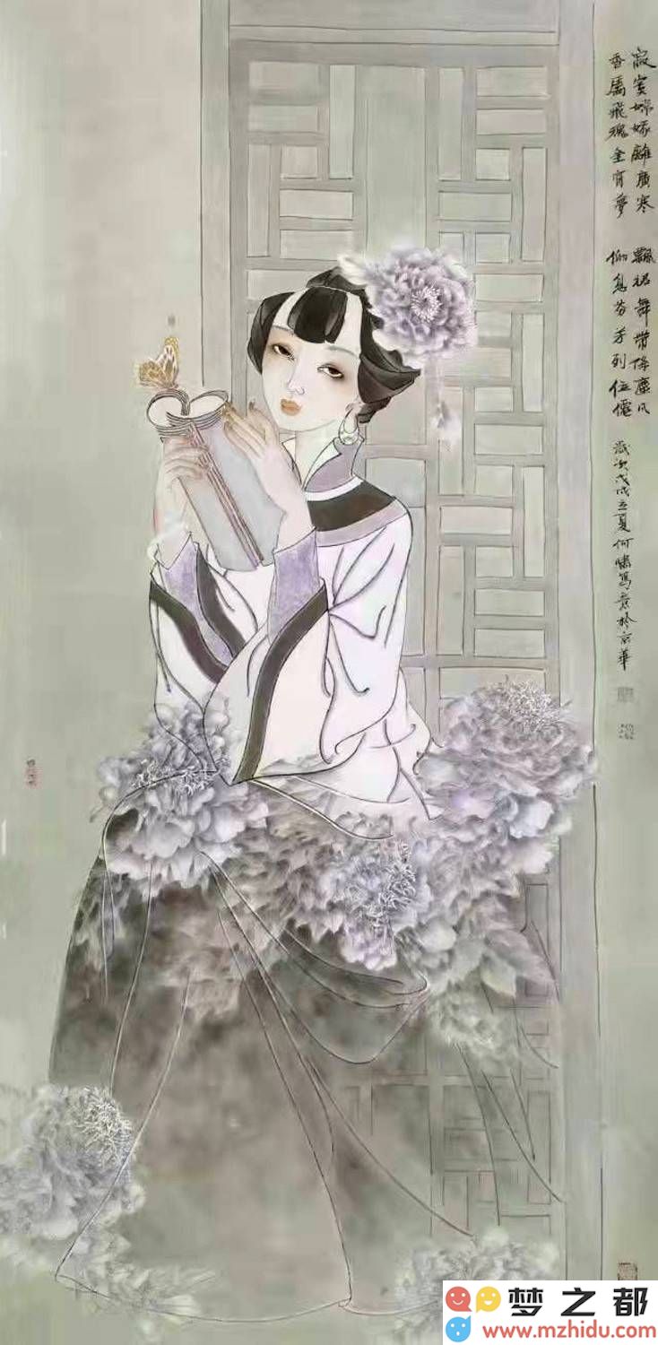 书法与绘画相伴，心灵之花耀眼绽放，生活的每一个角落都沐浴在春天的阳光中