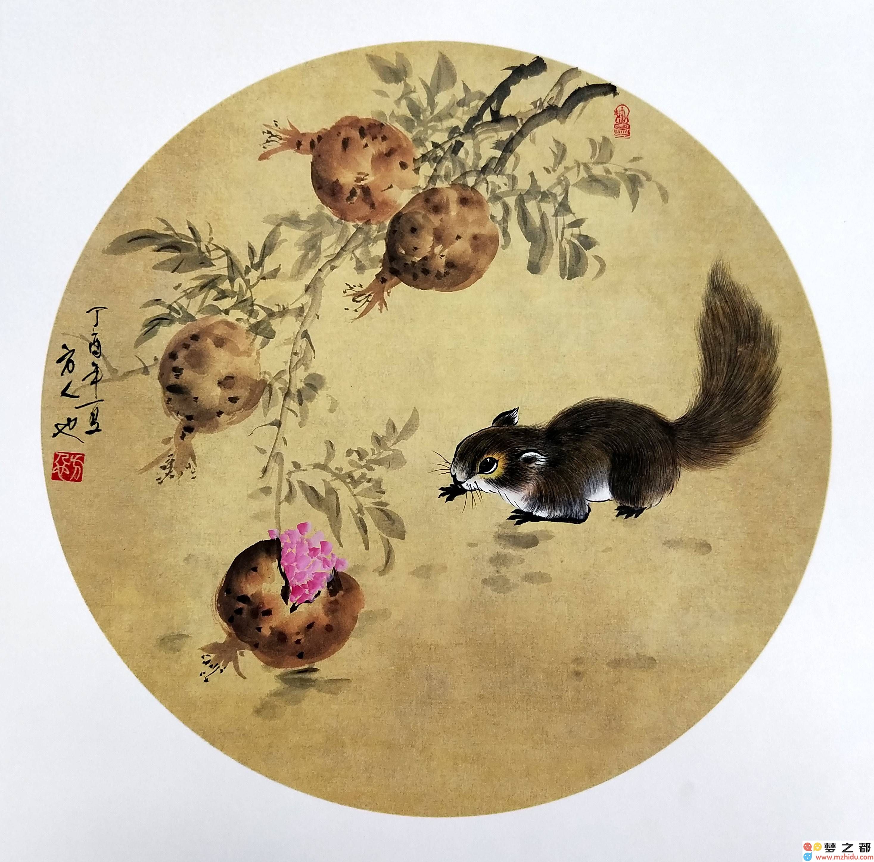 方人也国画新作：在传统与现代的交融中探寻独特的艺术表现形式