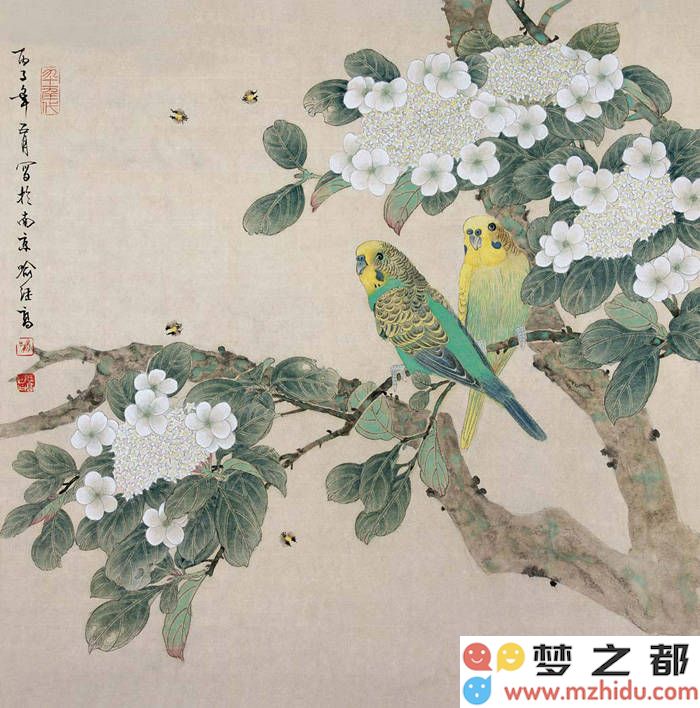 工笔花鸟画艺术大师喻继高的创作之路：怎样的艺术财富让他在全球艺术舞台上熠熠生辉？