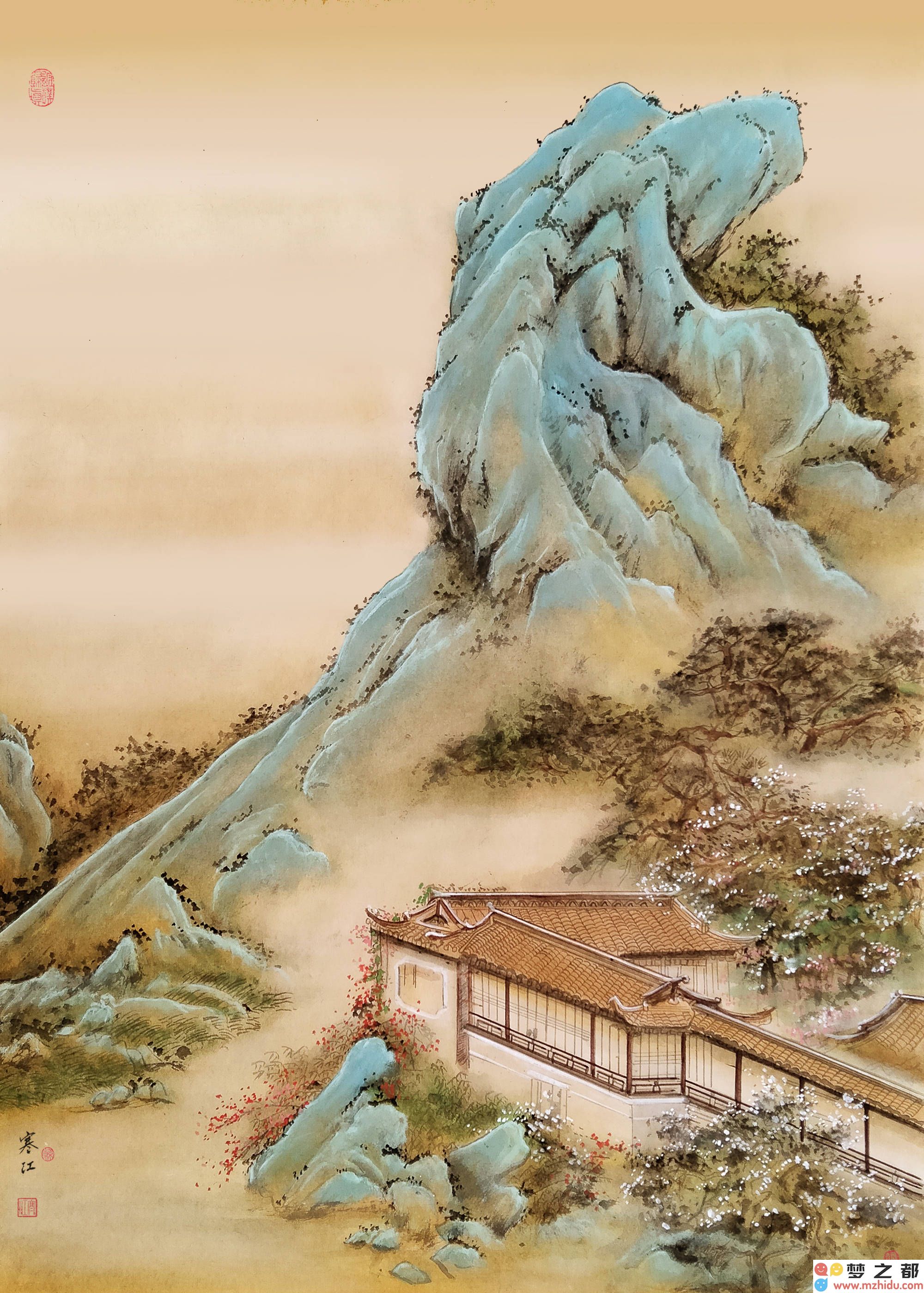 《访友图》（第四版）