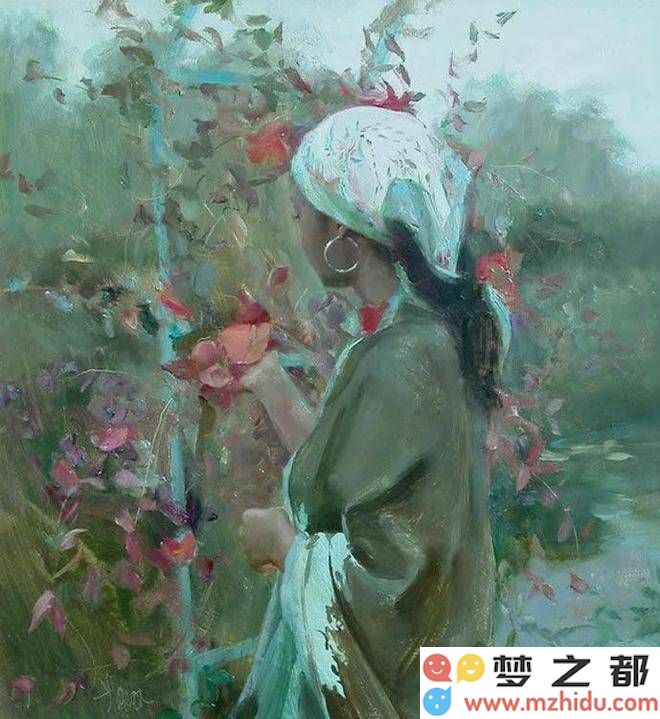 艺术的魅力：深入剖析画作中女性柔和内敛的独特风情