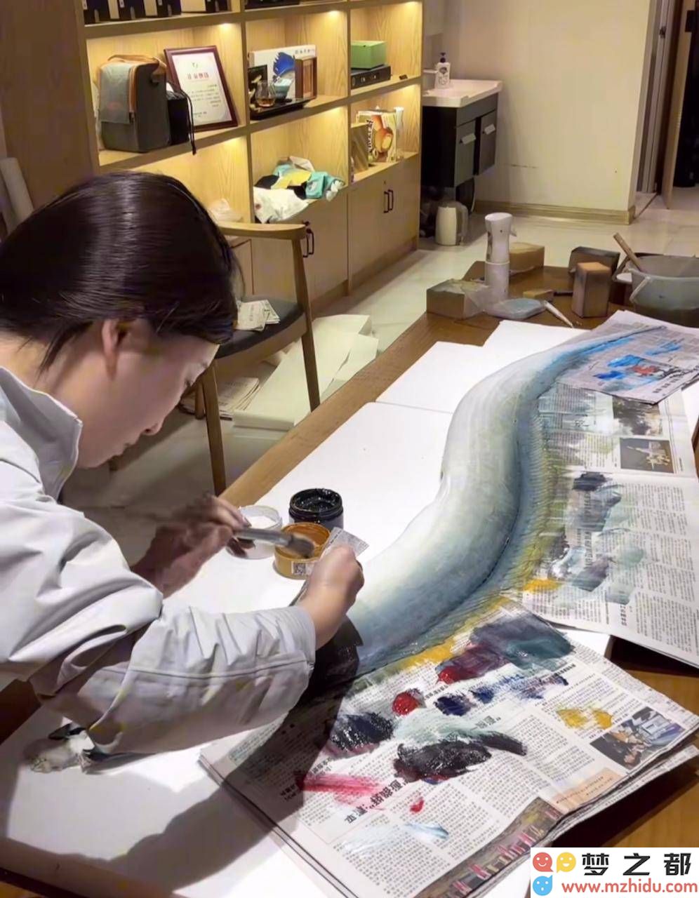 福建90后才女历经十年锤炼，非遗鱼拓艺术作品细腻生动，成交价最高可达十万元！