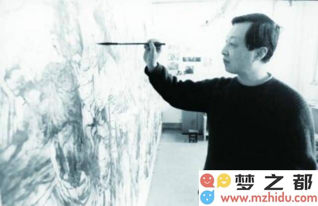 中国艺术天才：十年坚持不懈，临终前完成百米巨幅杰作