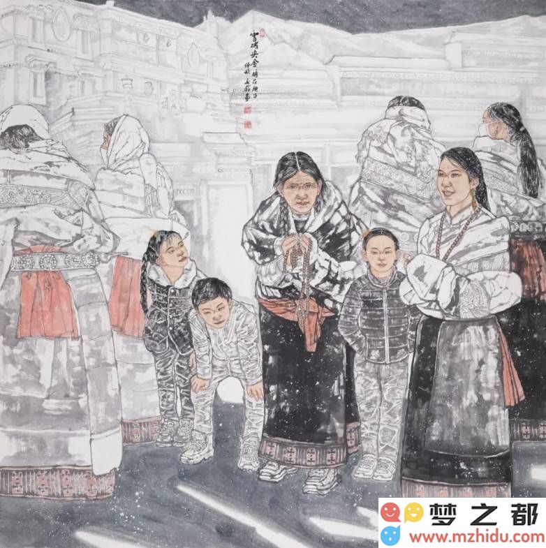 线上“花漾年华”艺术展，感受国画领域的崭新风貌与传统魅力