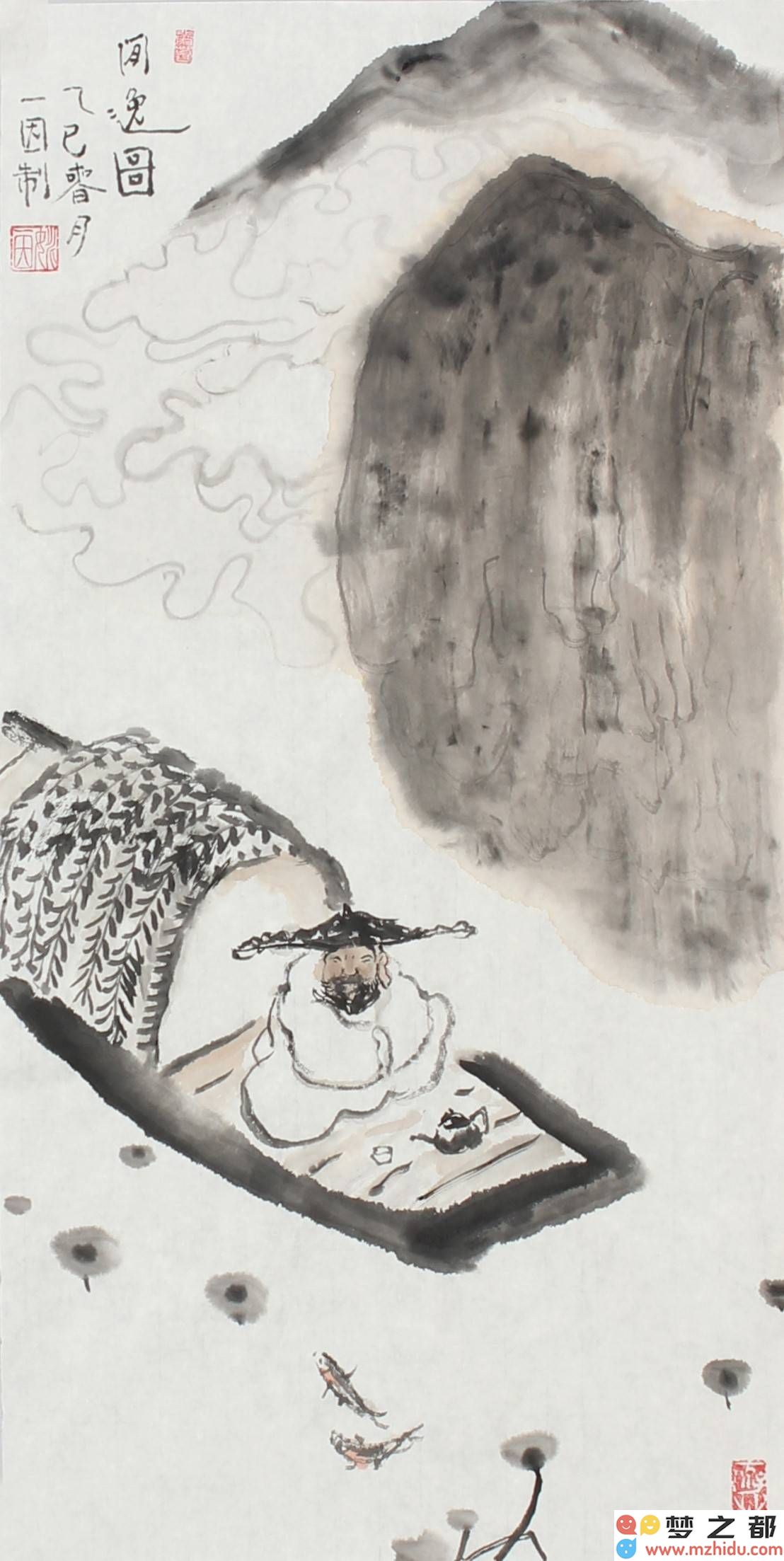 探索禅意画坛传奇画家姚一因：在笔墨之中感悟禅理与人生的深邃智慧