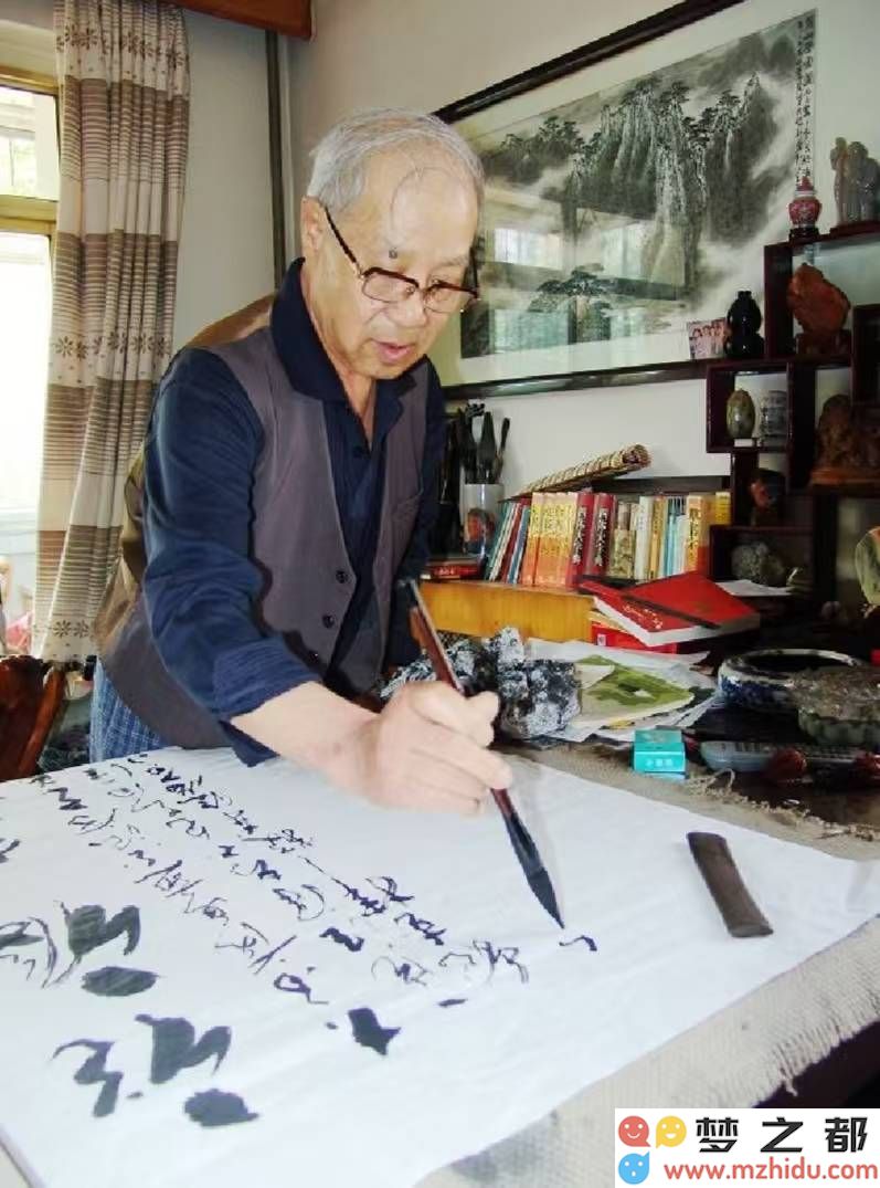 孙学明书法作品《精气神》荣获全国艺术大赛一等奖，笔势流畅尽展大师风采！