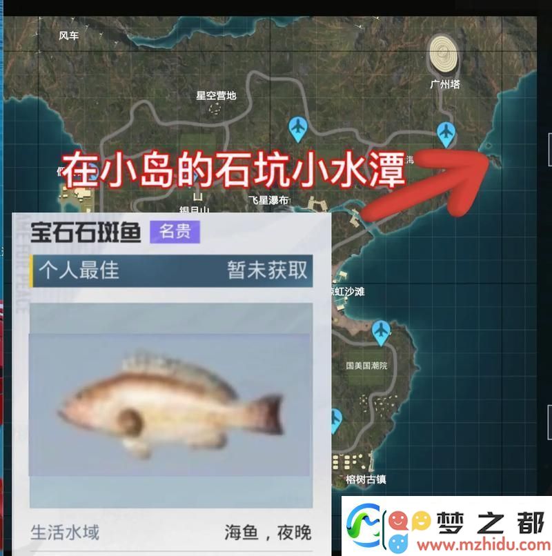 和平精英绿洲世界钓鱼攻略