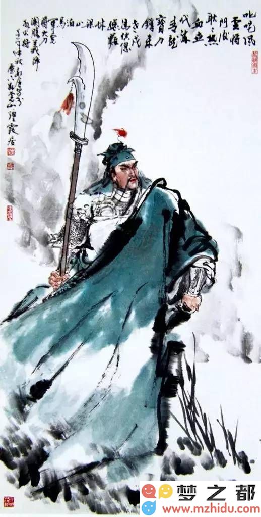 关胜未必如关羽般赫赫有名，孙敬通过画笔展现其低调英雄的真实风采