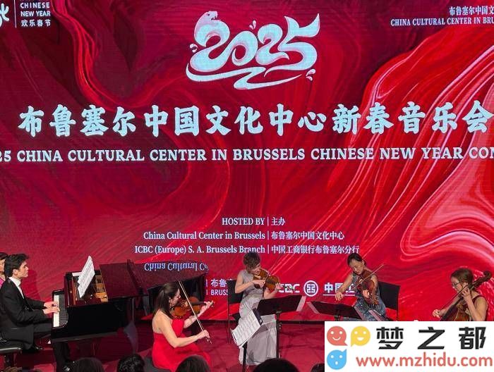 布鲁塞尔蛇年庆祝音乐会：中西音乐交融共奏新春乐曲盛典