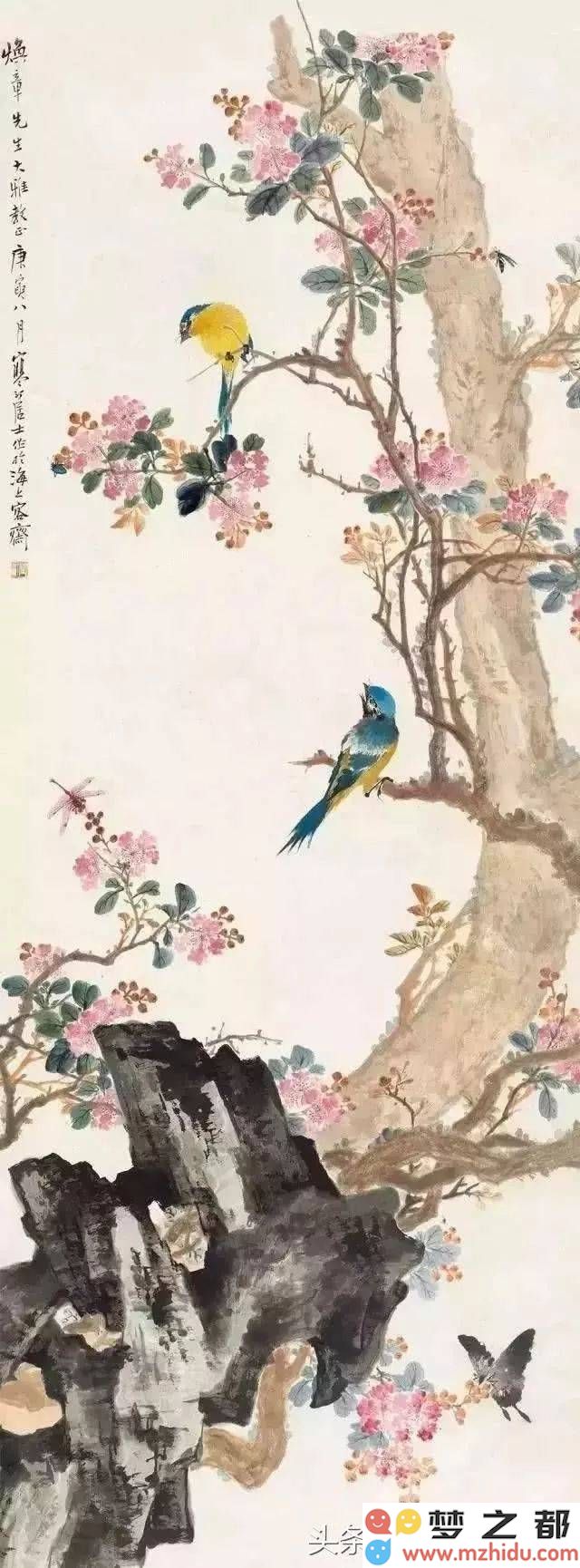 江寒汀花鸟画艺术，一生深情倾注于纸上，传世佳作令人神醉陶然