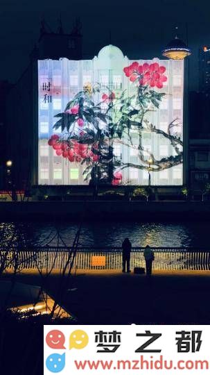 光影艺术在上海苏州河畔绽放，传统与现代完美交融的诗意视听盛宴
