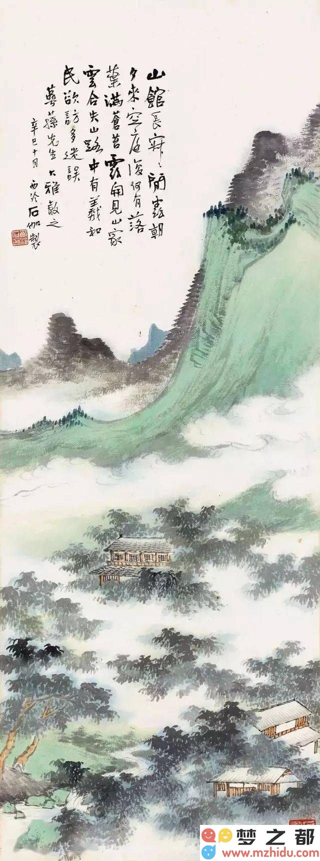 探索申石伽的山水画艺术：在他的作品中你能体悟到怎样的自然与情感交融？