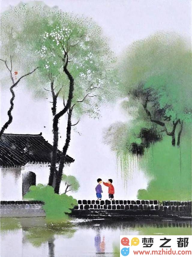 江南水乡，墨韵绵绵，邀您共赏千年传统小画的柔情之美！
