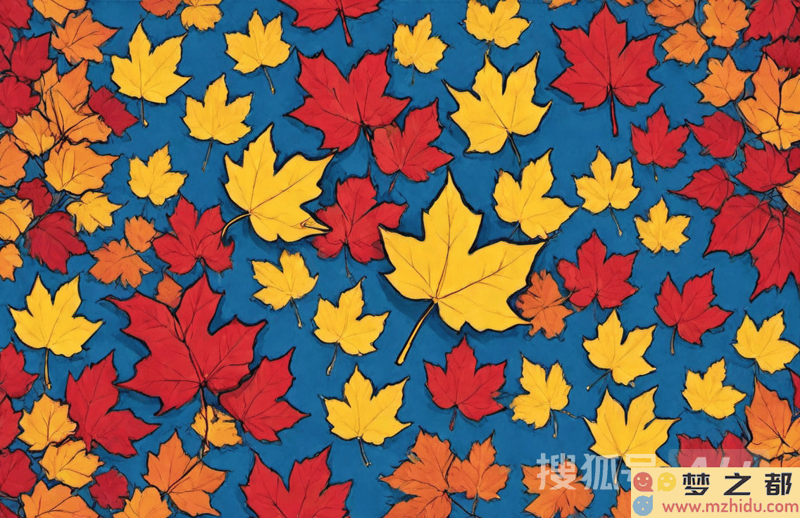秋日微风中枫叶翩翩起舞：感悟大自然赋予的诗意画卷与心灵的交响曲