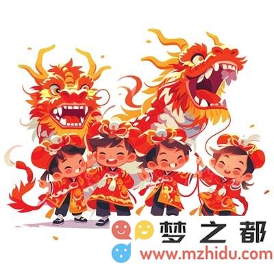 舞狮欢腾，幼儿园内洋溢着浓厚的年味和节日氛围