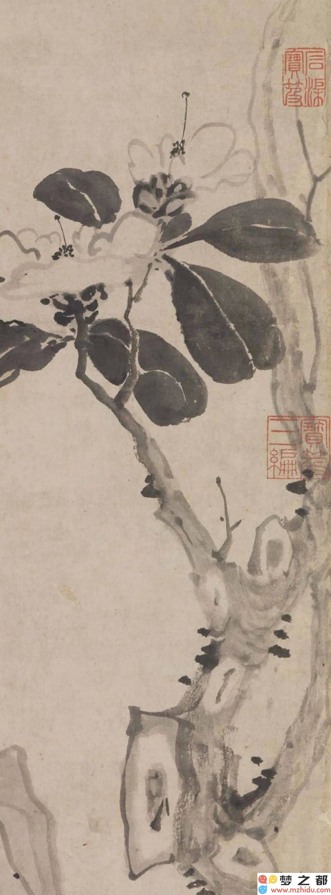 陈洪绶的《卷石山茶图》：画作背后蕴藏的生命之力与艺术魅力