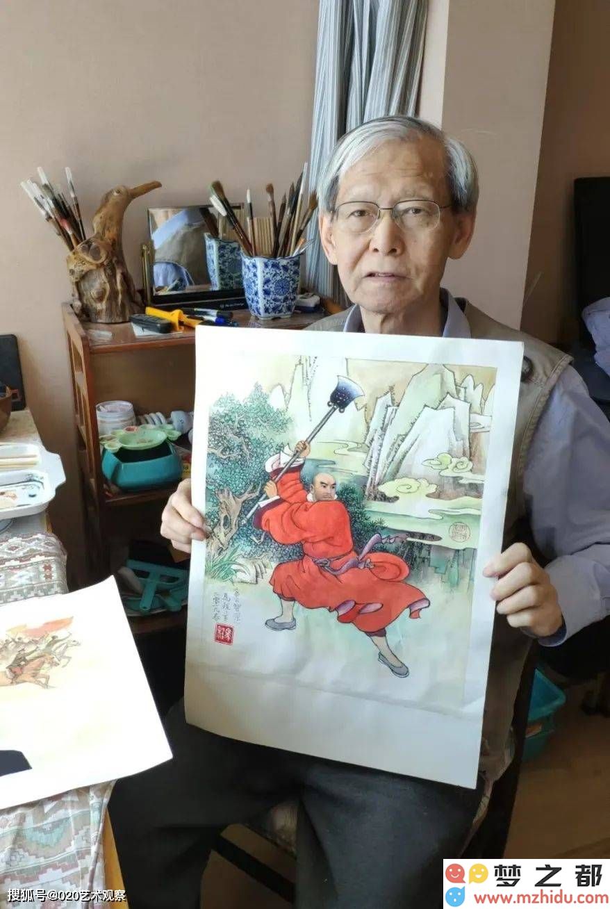 连环画艺术巨匠马程：探索笔墨交织下的精彩人生与艺术传奇