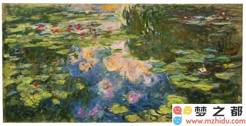莫奈的《Le Bassin aux nymphéas》