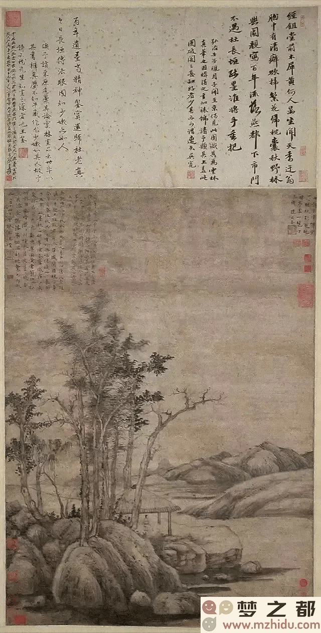 隐士情怀的映照：深入探索古代山水画所承载的精神追求与哲学思考