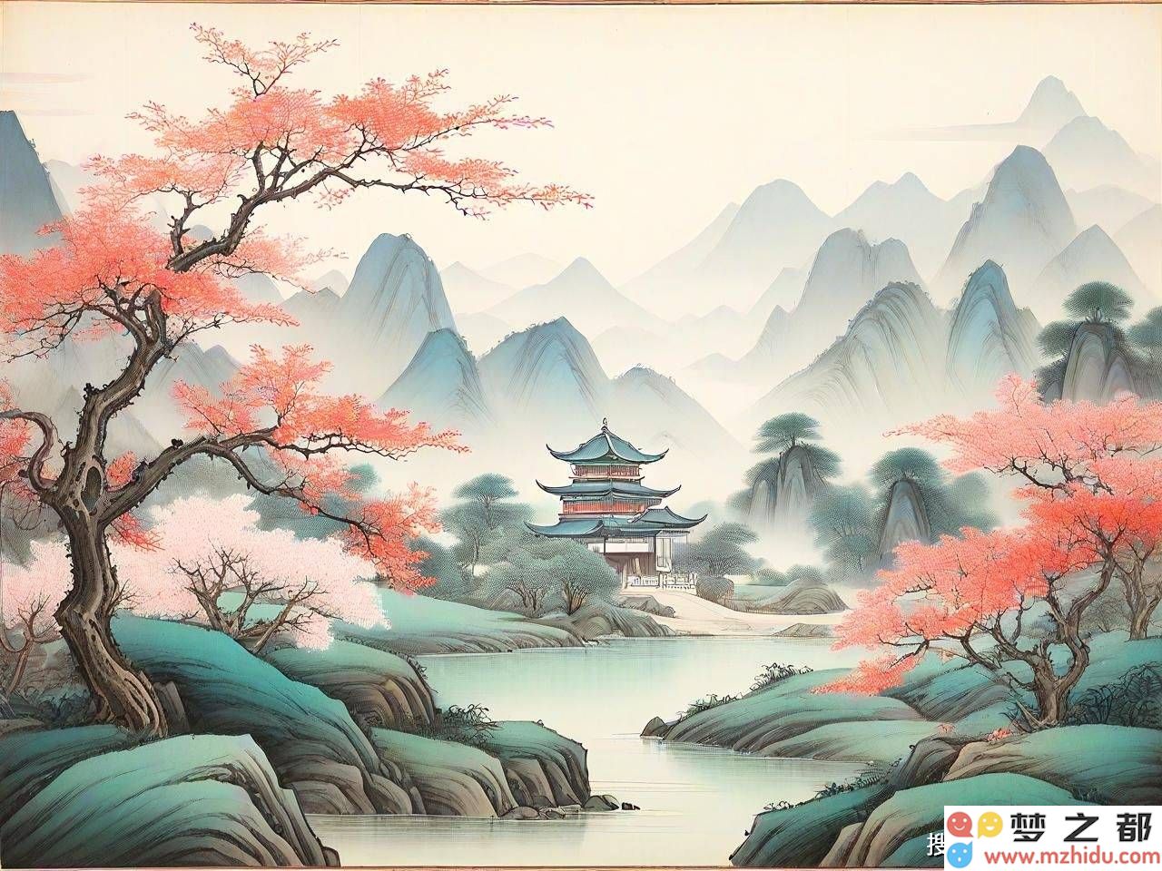 工笔重彩画：探寻中国传统美学的璀璨魅力与文化价值