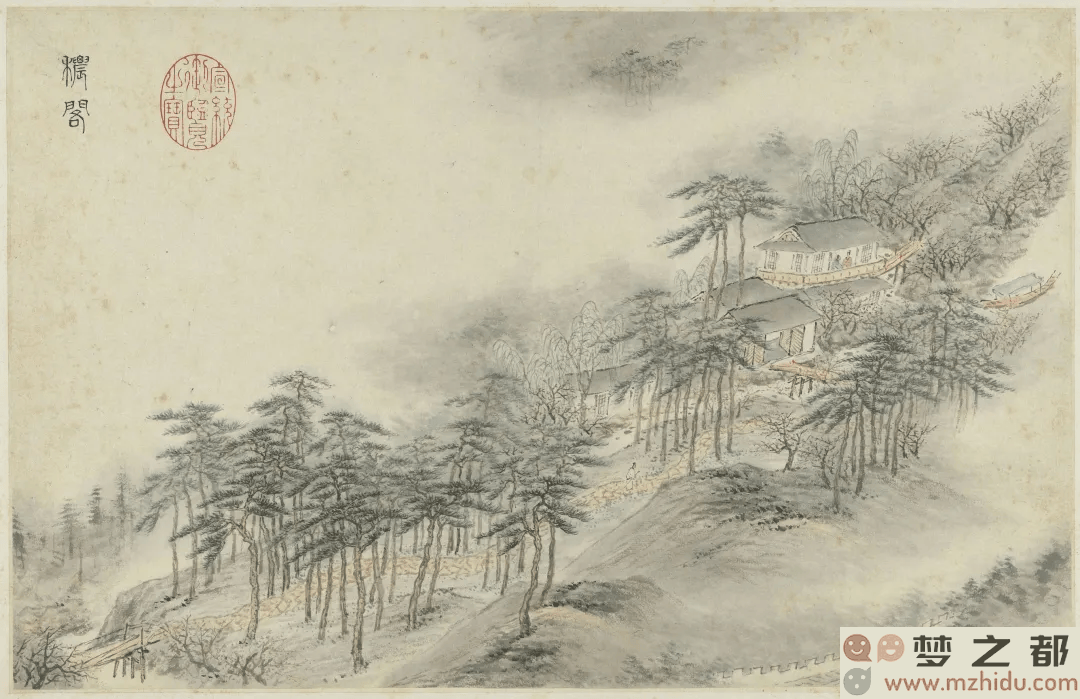 探寻明代沈士充郊园十二景之美，山水画作品深深吸引人心