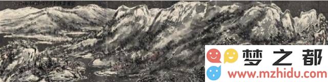美籍华人老教授指画中国传统艺术作品，超越范曾，拍出高达3.7亿天价的两幅杰作