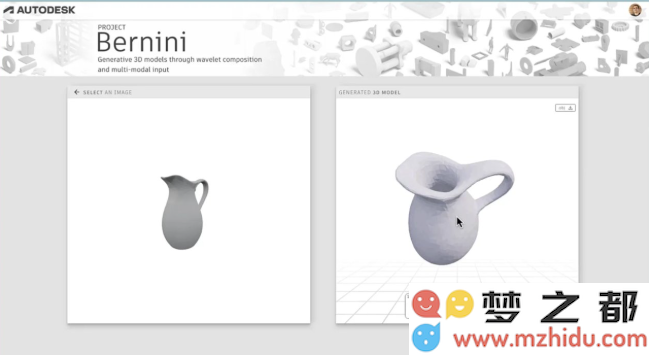 最新消息：Autodesk推出内测AI大模型Bernini，生成式CAD即将到来，设计师期待新篇章