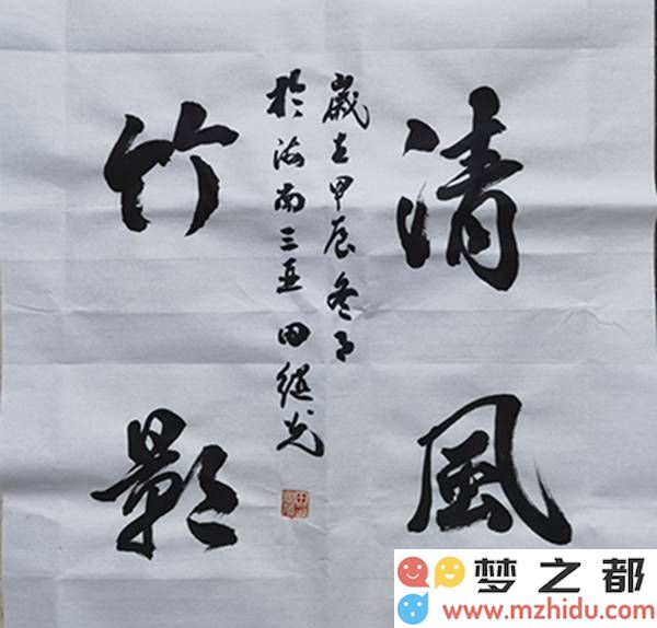 书法之美与墨韵交融：透视董发亮眼中的田继光艺术境界