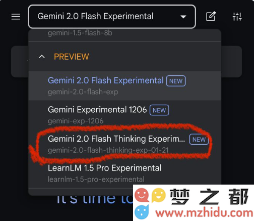 谷歌全新发布Gemini 2.0 Flash Thinking，突破性长上下文处理能力再攀高峰