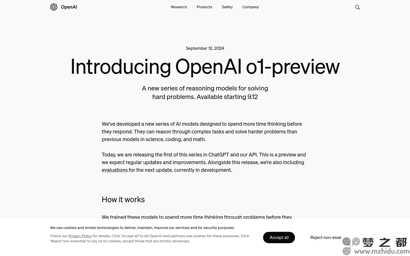 OpenAI o1